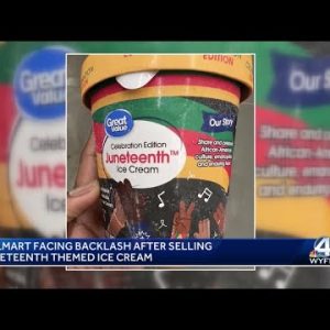 Walmart apologizes for selling Juneteenth ice cream