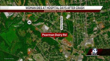 Woman dies days after crash in the Upstate, coroner says