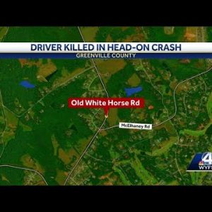 Woman killed in Greenville County head-on crash identified by coroner