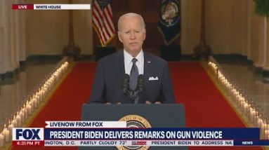 President Biden national address on mass shootings & gun control | LiveNOW from FOX