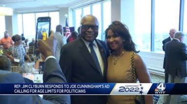 Joe needs to grow up': Rep. Jim Clyburn responds to Cunningham ad calling on age limits for publi...