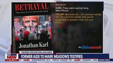 'Hang Mike Pence': Aide says Meadows admits Trump supported calls to harm VP | LiveNOW from FOX