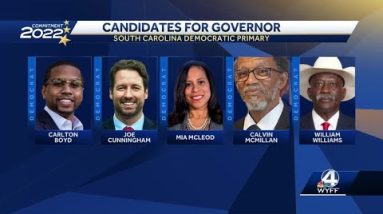 5 candidates running for Democratic nomination in SC governor's race