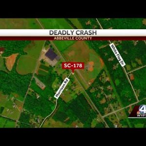 Abbeville County coroner investigating deadly crash