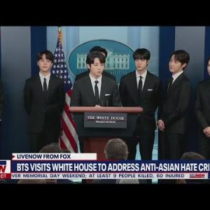 BTS address anti-Asian hate at White House press briefing | LiveNOW from FOX