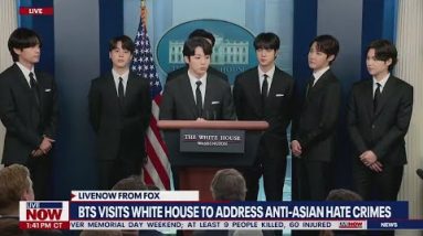 BTS address anti-Asian hate at White House press briefing | LiveNOW from FOX