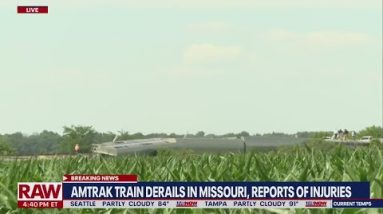Amtrak train derails in Missouri, injuries reported | LiveNOW from FOX