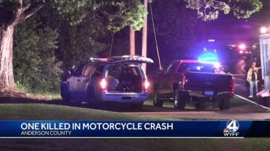 Anderson County coroner identifies motorcycle crash victim