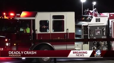 Coroner called to crash in Anderson County