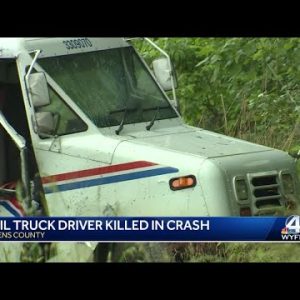 Coroner identifies mail truck driver killed in Pickens County crash