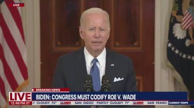 Roe v. Wade overturned: Biden speaks to nation, 'This is not over' | LiveNOW from FOX