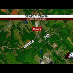 Teenage driver dies after hitting utility pole in Anderson County, troopers say