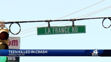 Teenage driver dies after hitting utility pole in Anderson County, troopers say