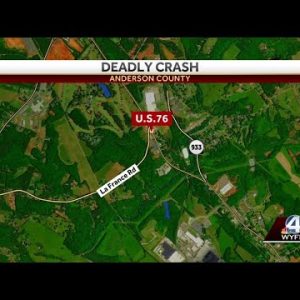 Driver dies after hitting utility pole in Anderson County, troopers say