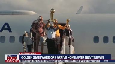 Golden State Warriors arrive home after NBA title win | LiveNOW from FOX