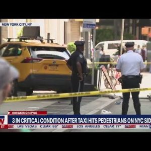 NYC taxi strikes multiple women on sidewalk: New developments | LiveNOW from FOX