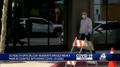 COVID-19 levels 'spike' in some counties; South Carolina health officials send warning