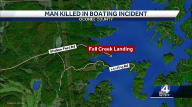 Man dies after Lake Keowee boating incident, coroner says