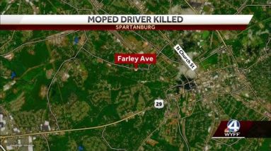 Moped driver dies after colliding with box truck, police say