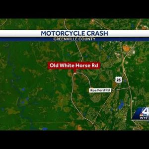 Motorcyclist dies following crash last year, coroner says