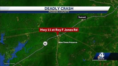 Crash involving mail truck has called coroner to scene, Pickens County official says