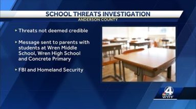 FBI, Homeland Security helping investigate school threats in South Carolina, sheriff's office says
