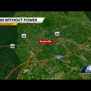 Power outage hits heart of downtown Greenville as temperature rises