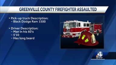 Firefighter assaulted by pickup truck driver on way to fire, deputies say