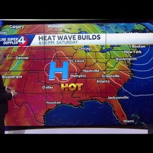 Setting records to a second heatwave