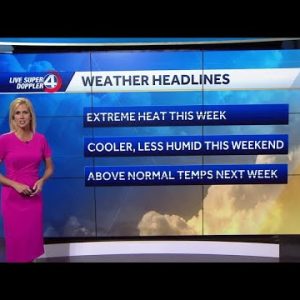 Videocast: Heat Advisories Continue