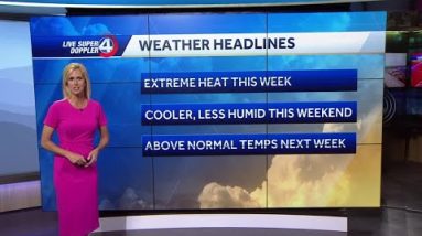 Videocast: Heat Advisories Continue