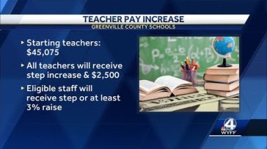 Greenville County remains among top-paying school districts in the state, officials say