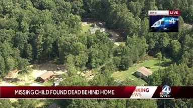 Live report at 4:30 p.m. about missing child found dead in Greenville county