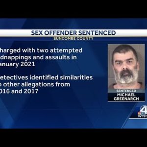 Serial sex offender sentenced to more than 2 decades in prison, officials say