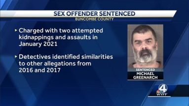 Serial sex offender sentenced to more than 2 decades in prison, officials say