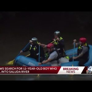 12 year-old boy missing after falling into Upstate river, sheriff says