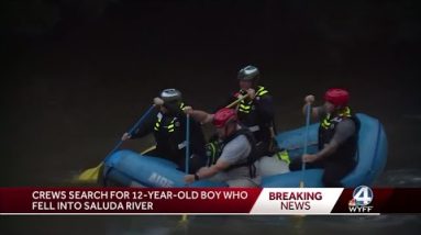 12 year-old boy missing after falling into Upstate river, sheriff says