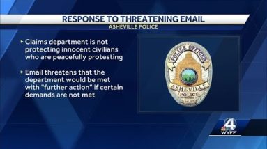 Asheville police receive threatening email from 'ANTIFA'
