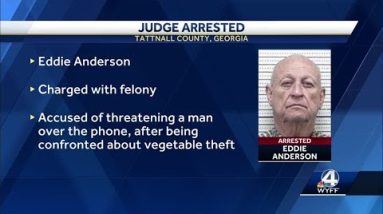GBI: Judge arrested for threatening man who confronted him about taking vegetables from his garden