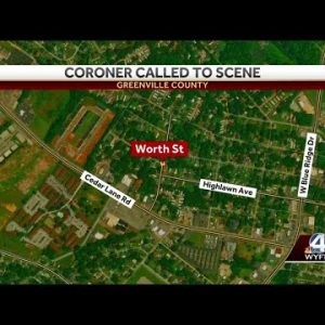 Coroner called to scene in Greenville County