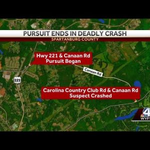 Driver killed in Upstate crash trying to elude deputies, troopers say