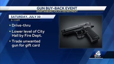 Have an unwanted gun? Get $100 gift card for it