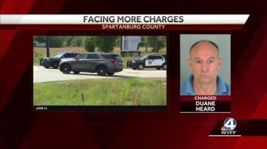 New charges filed against man facing murder in shooting death of Spartanburg deputy
