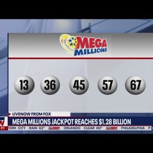 Mega Millions winning numbers drawn for $1.28B jackpot | LiveNOW from FOX