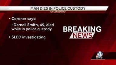 Person died while in police custody, SLED says