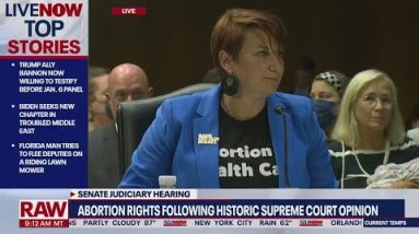 Senate witness claps back at Tom Cotton with list of murdered abortion doctors & employees