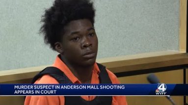 Mother of Anderson Mall shooting victim speaks after suspect's court hearing