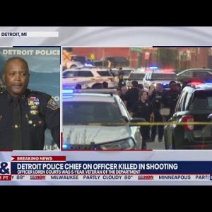 Officer murdered in ambush had 'no chance,' Detroit police chief says | LiveNOW from FOX