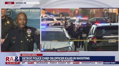 Officer murdered in ambush had 'no chance,' Detroit police chief says | LiveNOW from FOX