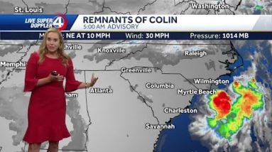 Remnants of Colin